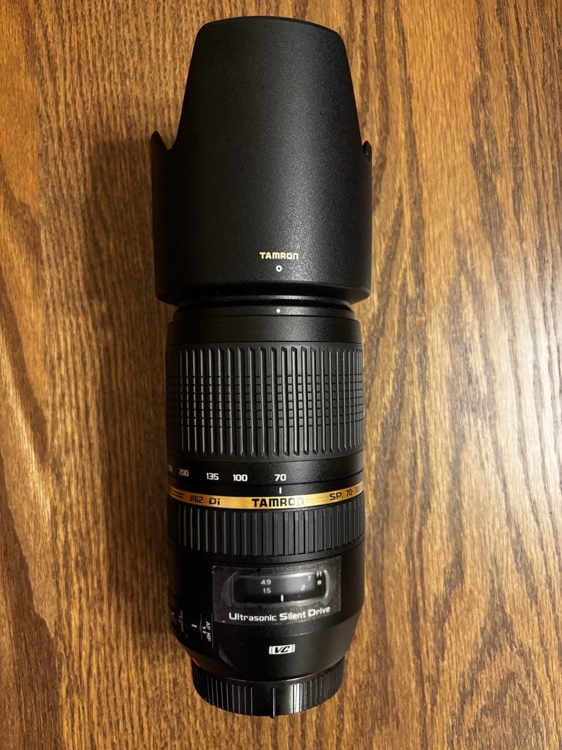 訳あり:TAMRON SP 70-300mm F/4-5.6 Di VC USD
