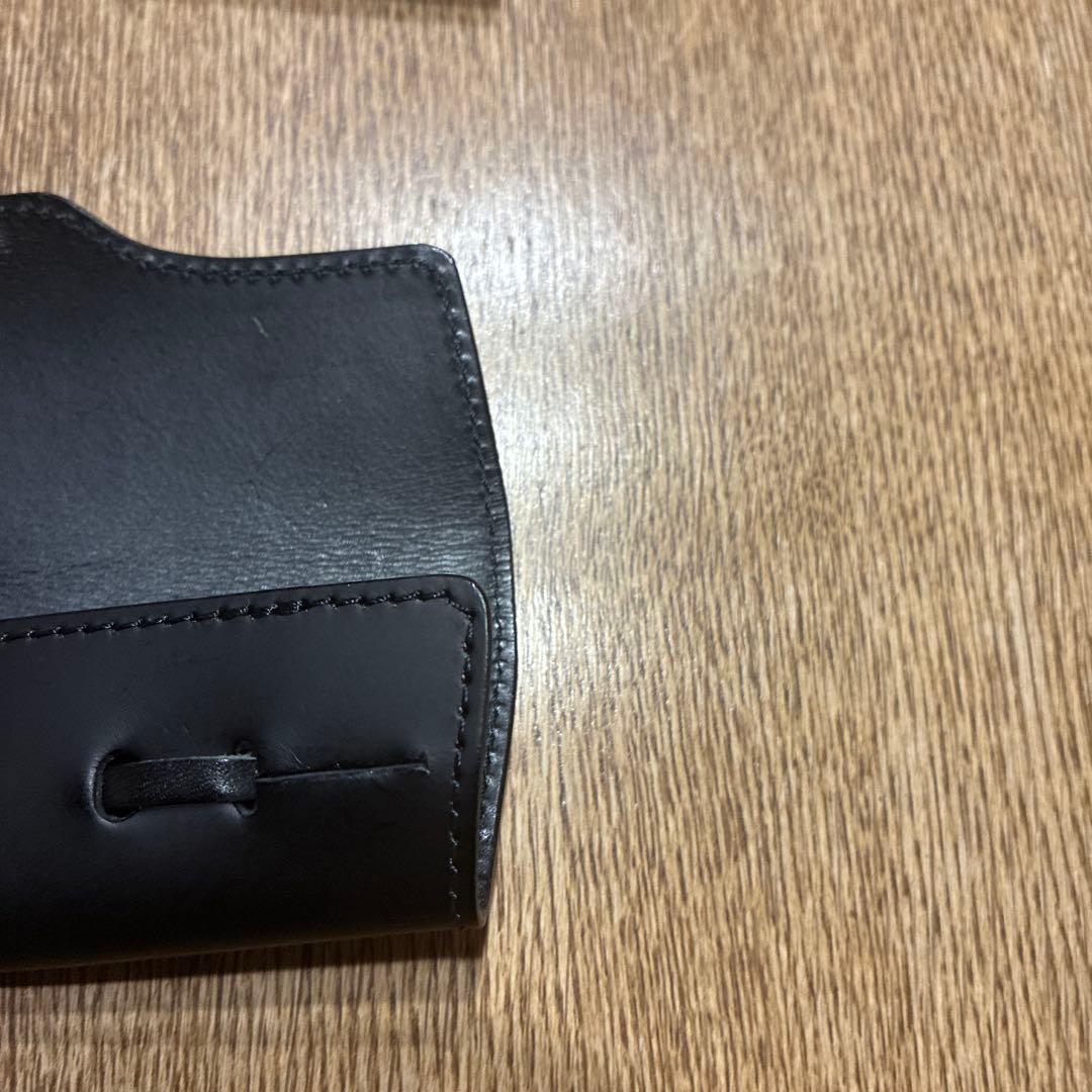 点と線 kullmuマットコードバン ブラック