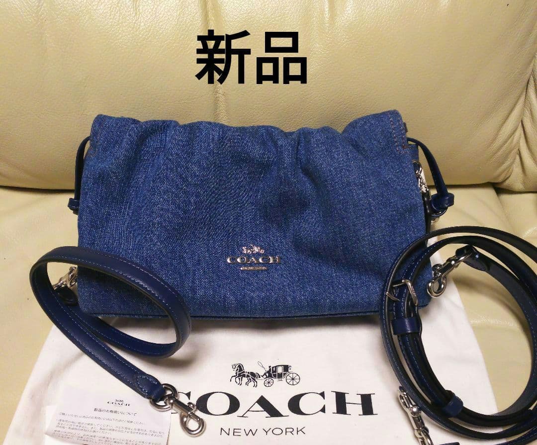 新品 コーチ ショルダーバッグ