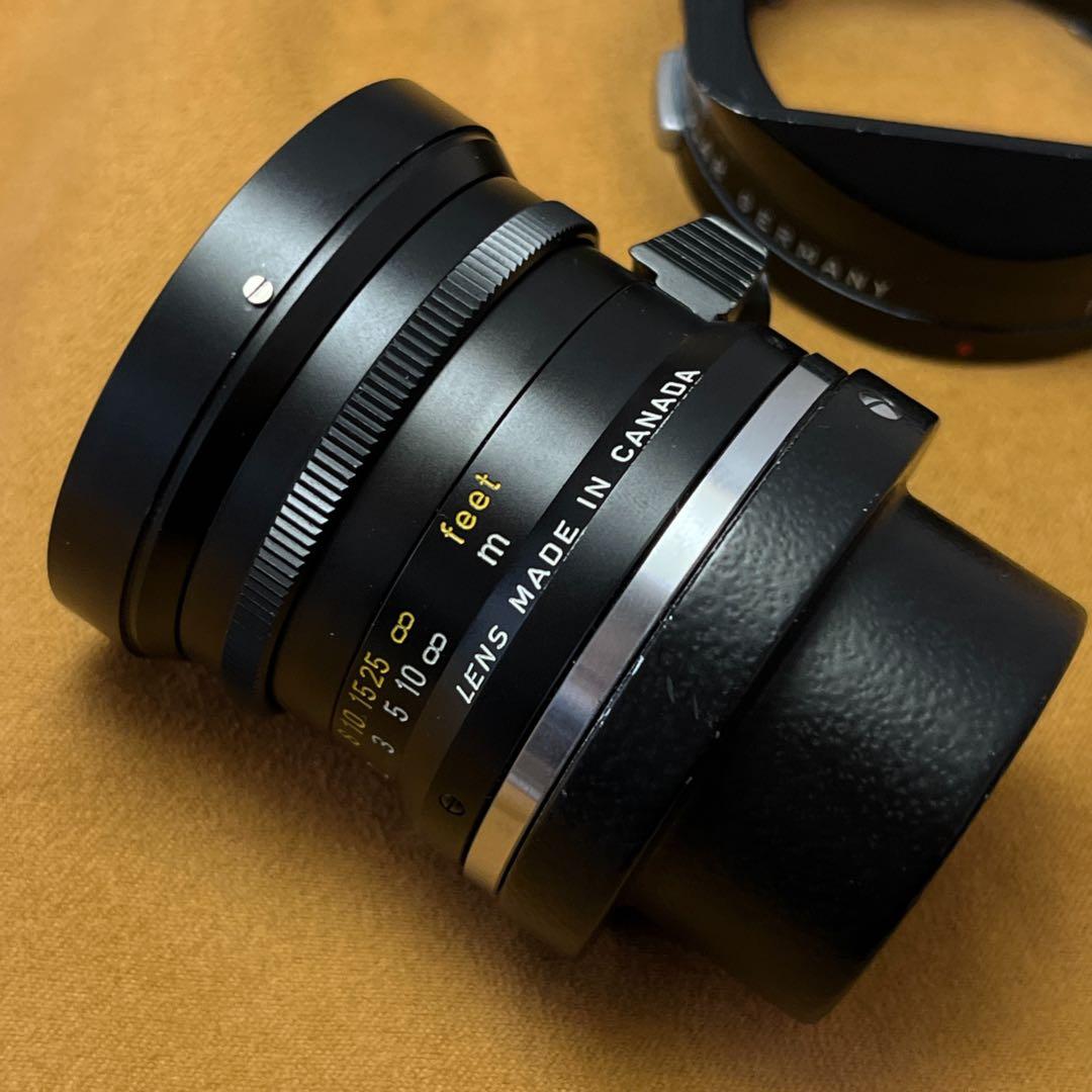 ライカ LEICA ELMARIT 28mm F2.8 9枚玉　イエロースケール