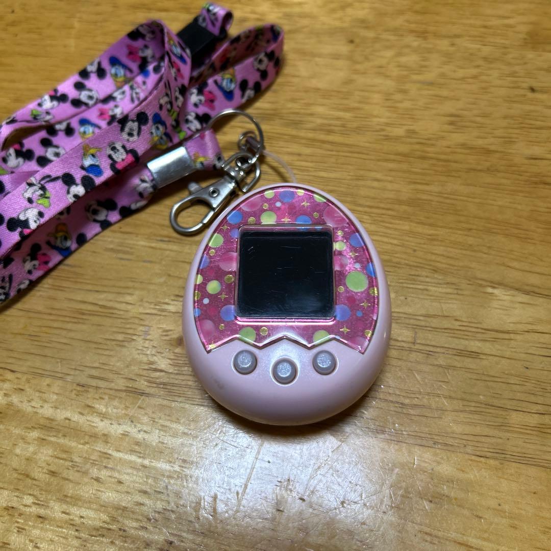 たまごっちみくす mix ピンク ドット柄 動作確認済み 電池つき