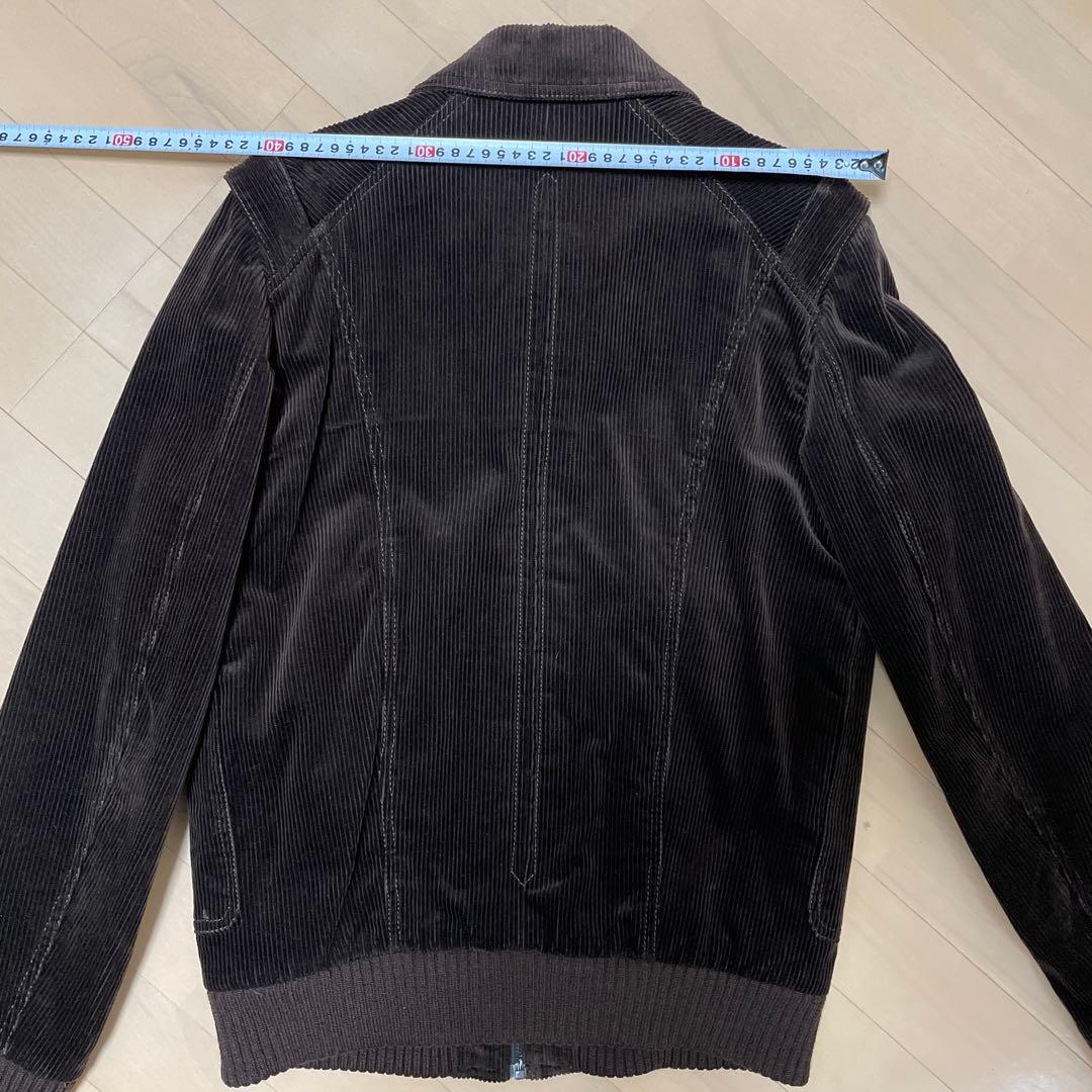 ヴェロニクブランキーノ コーデュロイ ブラウン ブルゾン　46