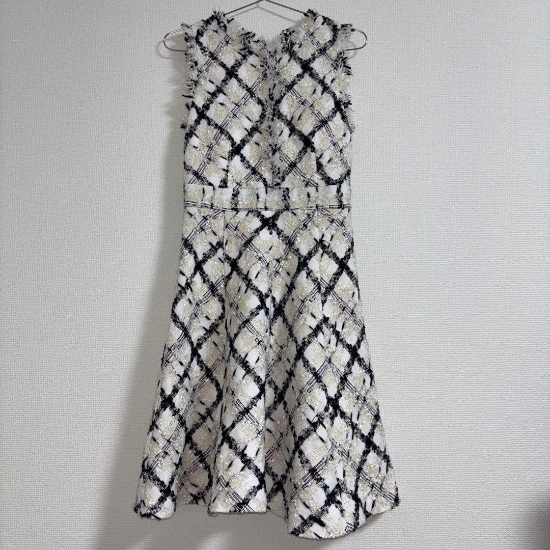 DEA by ROBE de FLEURS チェック柄フレアドレス