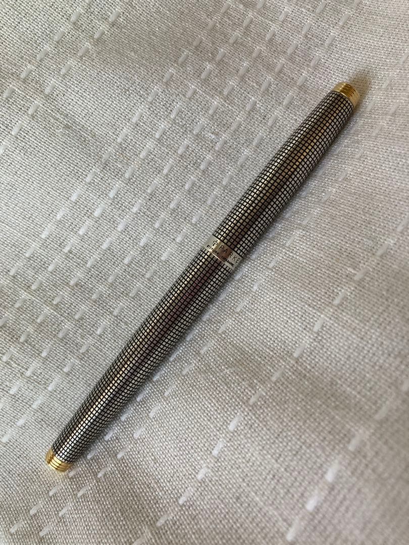 日曜21時まで！パーカー75 万年筆 極細　ボールペン