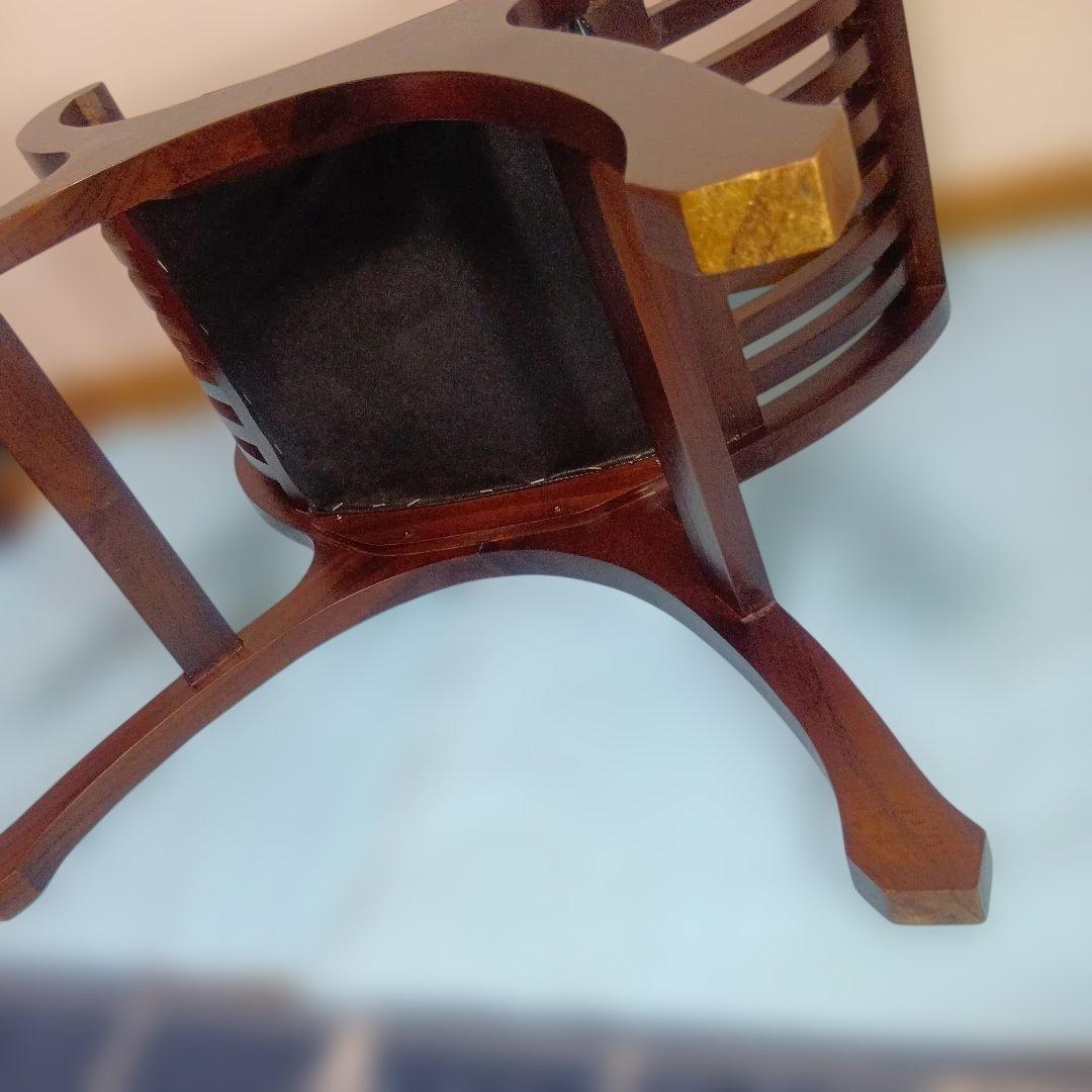 カルティニチェア .クラブチェア猫足 バリ ①