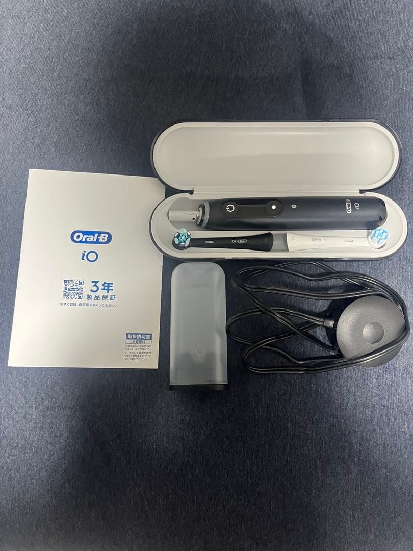 新品　ブラウン　電動歯ブラシ　io7 ブラック