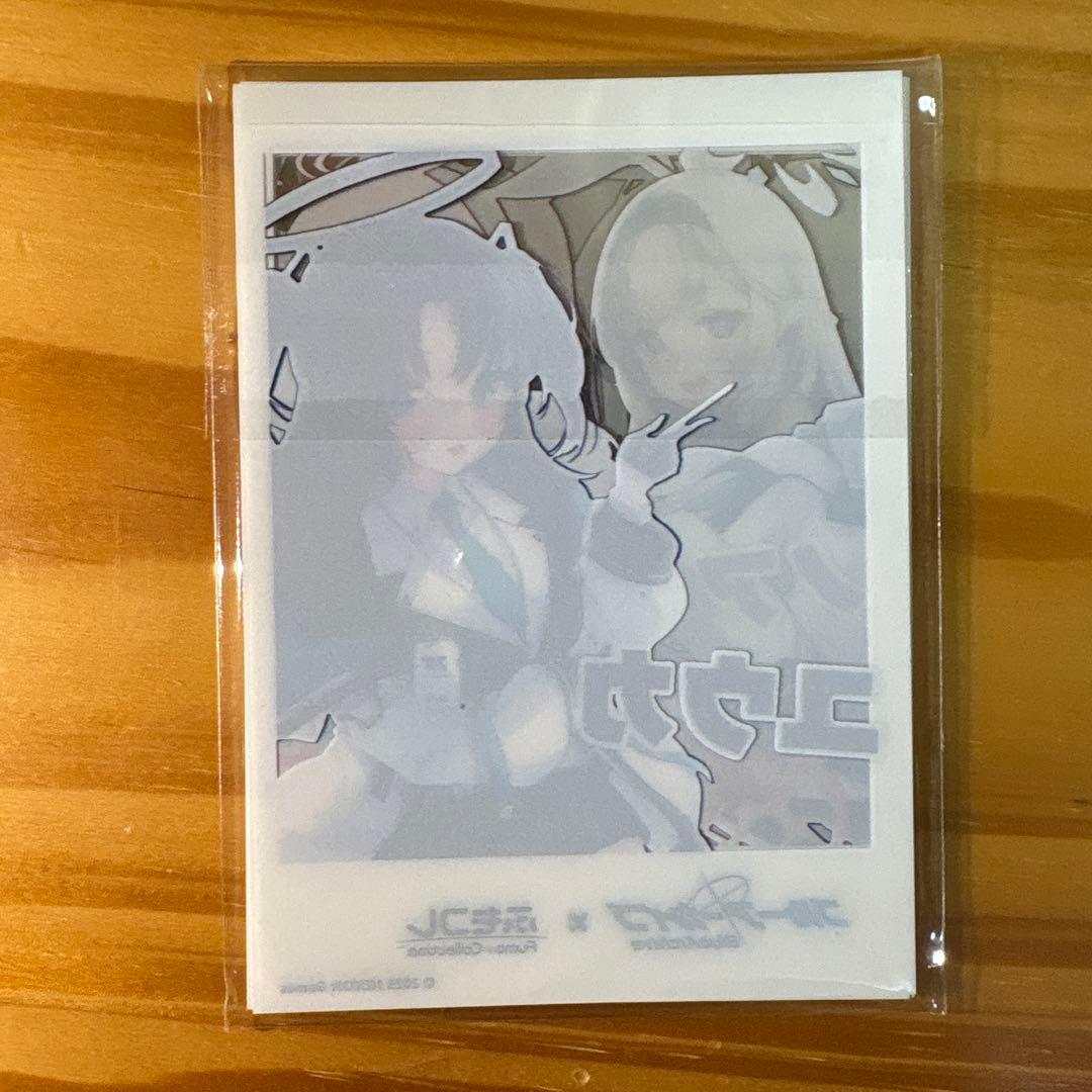 ふもコレ ブルーアーカイブ チェキ風クリアカード　全種