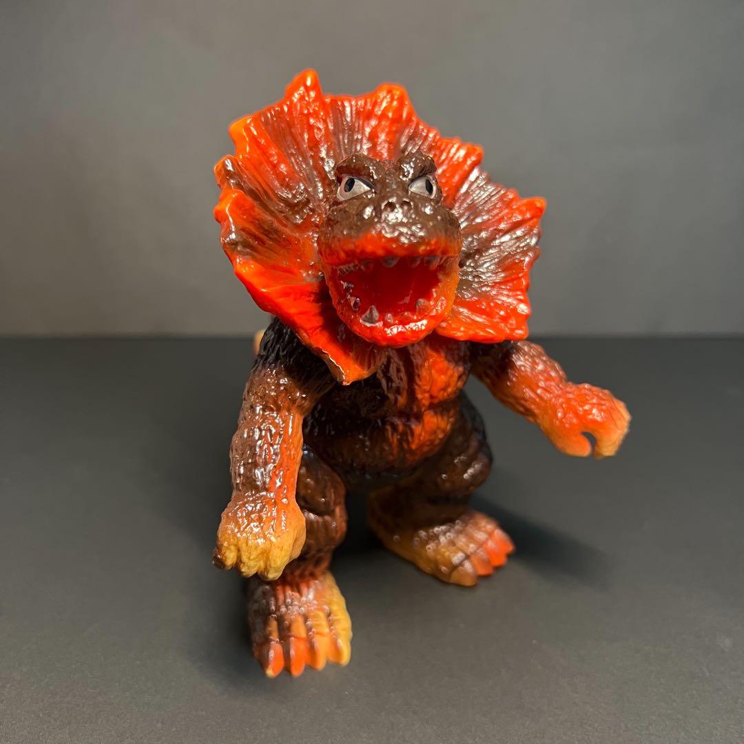 【激レア品】ポピー/キングザウルスシリーズ/ジラース/顔・胴のみオレンジ成型