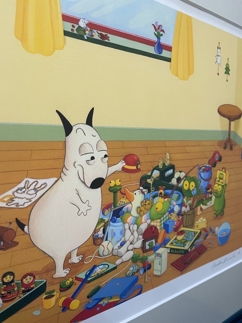 バムケロシリーズ 島田ゆか『おもちゃでいっぱい』絵本「バムとケロのさむいあさ」