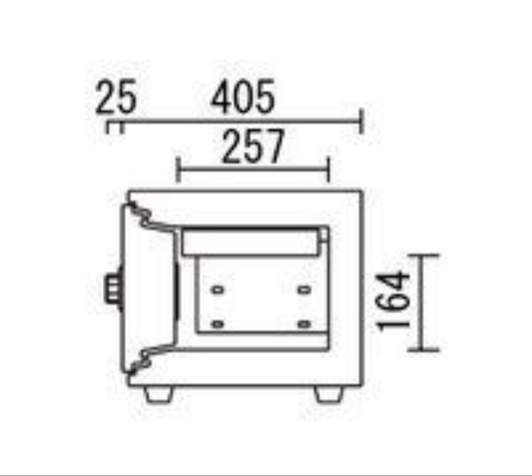 耐火金庫　準新品　国産　激安　安価　KD-20SD