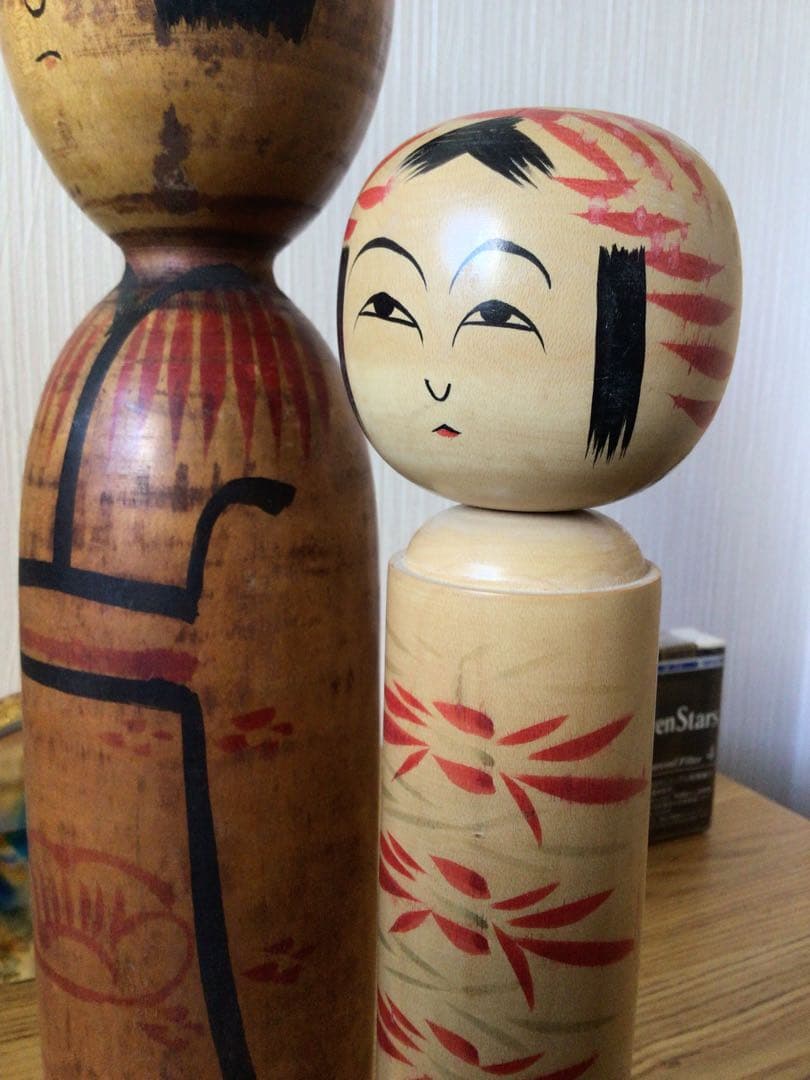 戦前作品 伝統こけし 工人＞秋田県 木地山系＞小椋久太郎 32.5cm 高橋金三