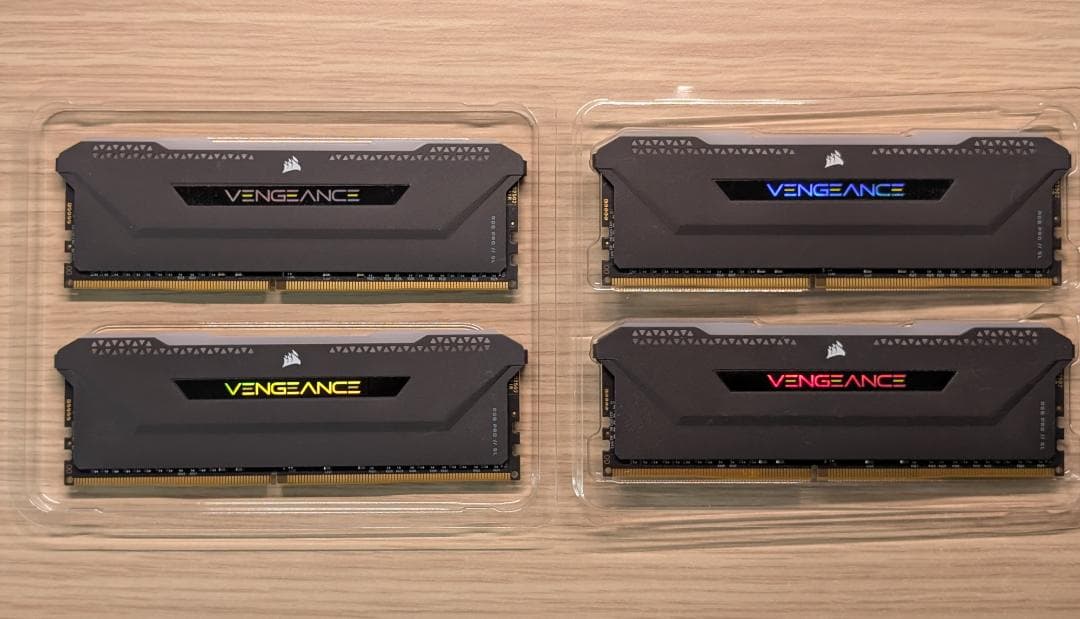 デスクトップPC用メモリ 128GB[32GB×4枚] DDR4-3200MHz