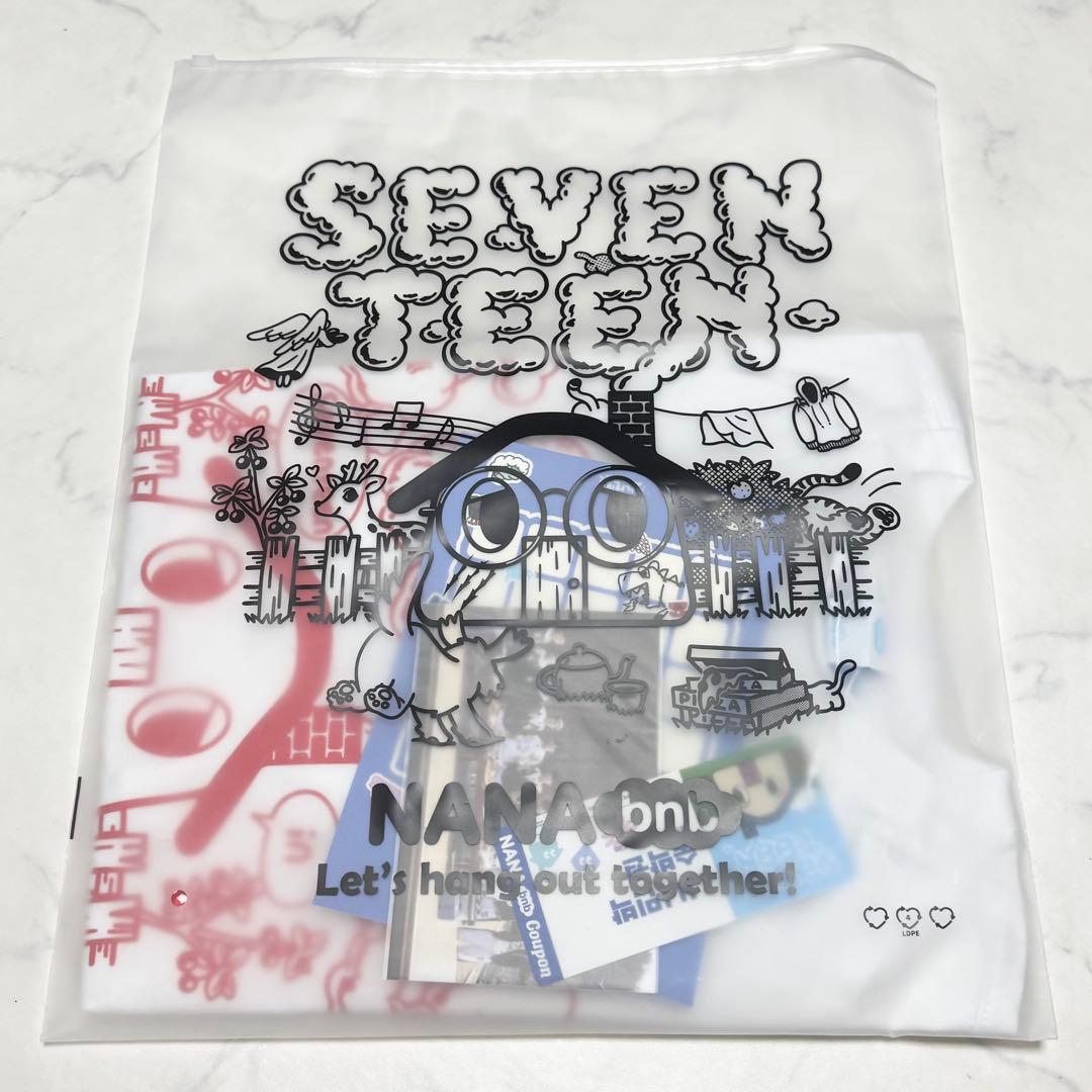 新品未使用 seventeen nana民泊 bnb Tシャツ エスクプス S