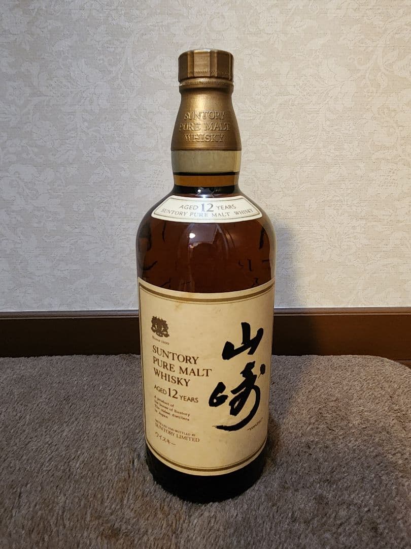 サントリー 山崎12年 向獅子 ピュアモルト ウイスキー 750ml 未開封