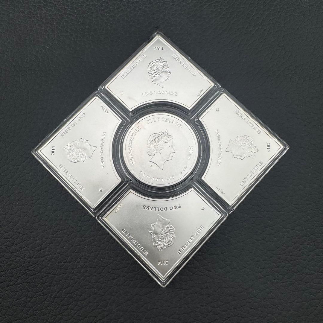 銀貨 アルハンゲリスコエ宮殿の宝石箱 パズル特殊型 プルーフ カラー 装飾