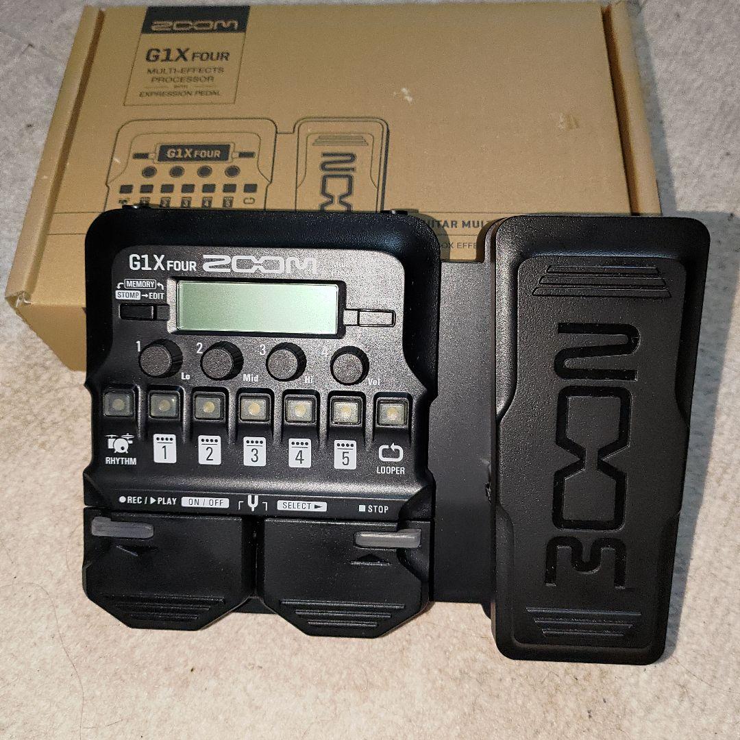 ZOOM G1X FOUR マルチエフェクター(ACアダプター無し)