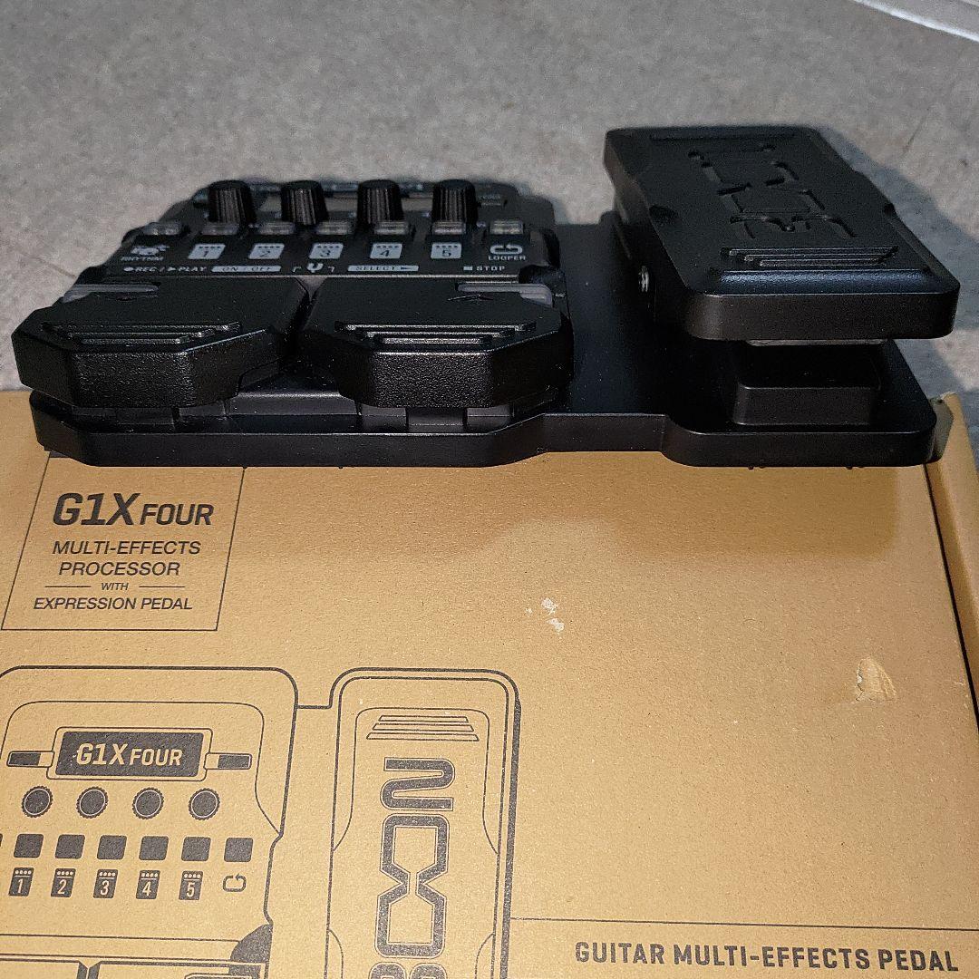 ZOOM G1X FOUR マルチエフェクター(ACアダプター無し)