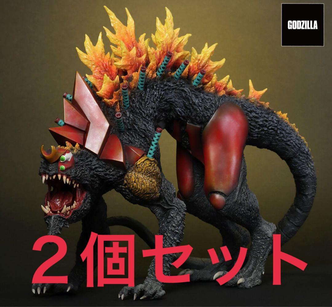 2個セット　ゴジラ対エヴァンゲリオン 2号機ビースト“G”モード リニューアル