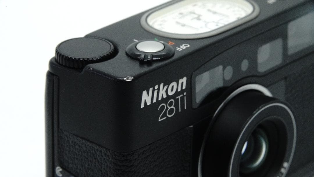 【X2127】Nikon 28 Ti ブラック ニコン コンパクトフィルムカメラ