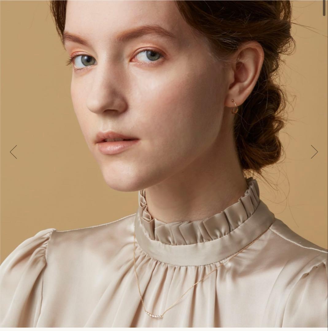 アガットagete K18フープピアス