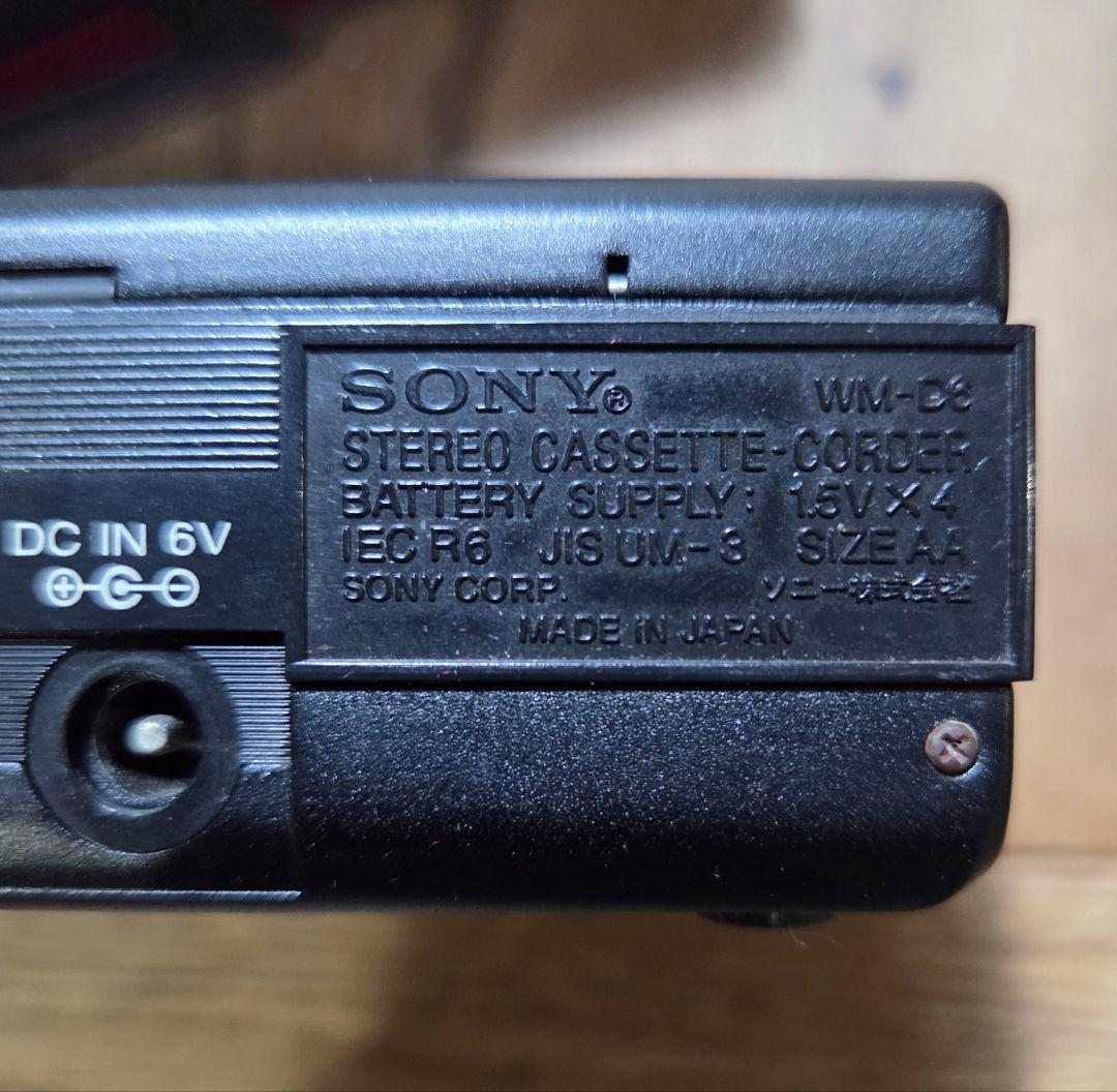 SONY WM-D6 カセットウォークマン プロフェッショナル ジャンク品