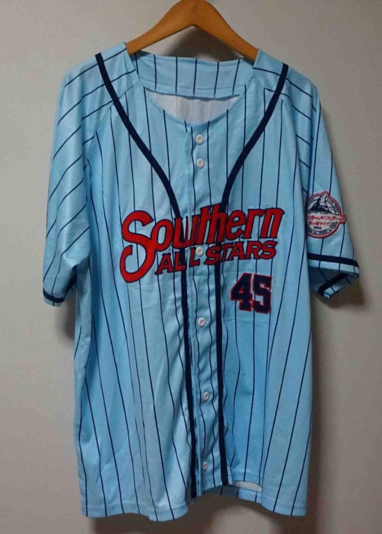 貴重L!新品■ 45周年サザンオールスターズ茅ヶ崎ライブSASベースボールシャツ