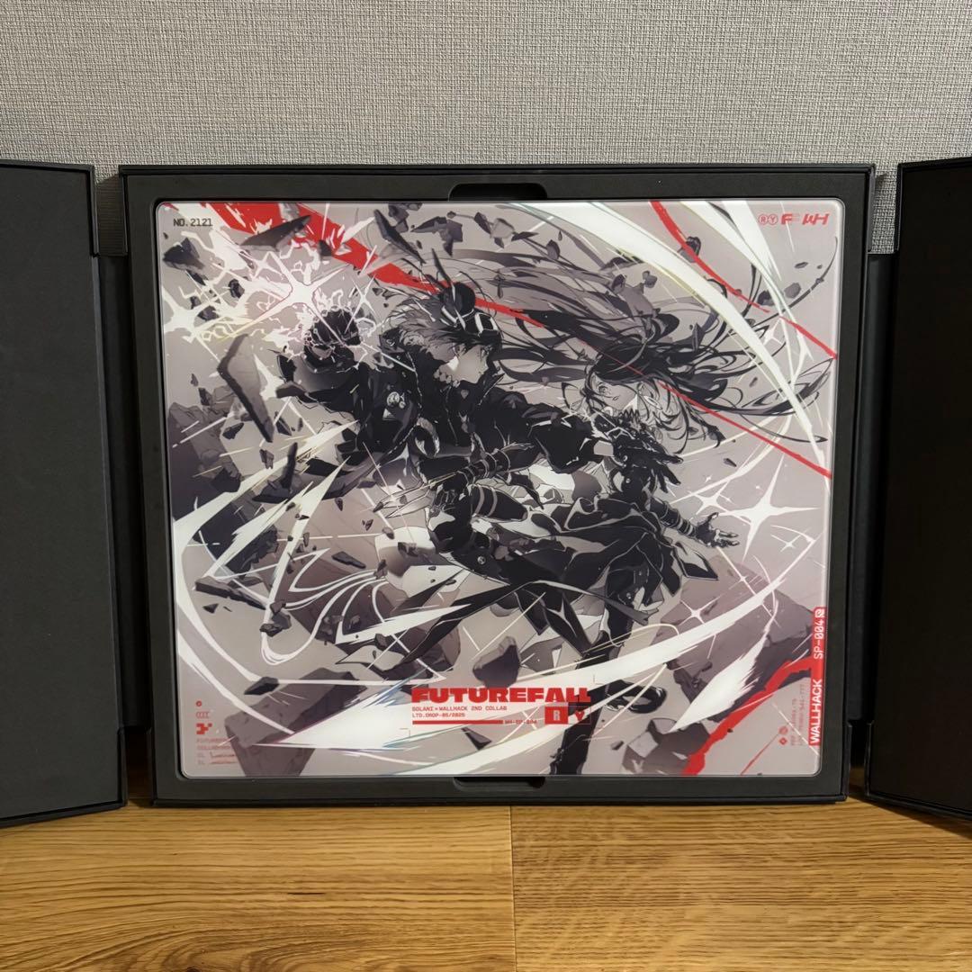 WALLHACK SP-004 FUTUREFALL ガラスマウスパッド