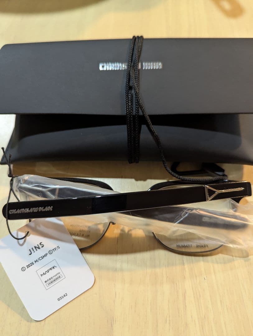 【未使用】JINS x チェンソーマン コラボ デンジモデル 眼鏡