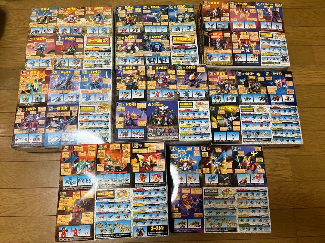 魔神英雄伝ワタル　魔神大集合BOXセット　プラクション