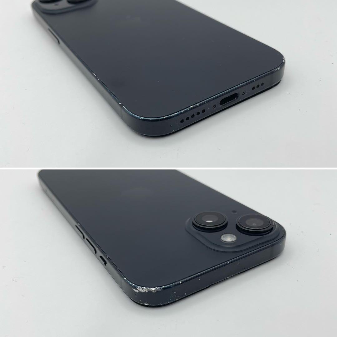 iPhone 15 128GB バッテリー新品100% ブラック SIMフリー