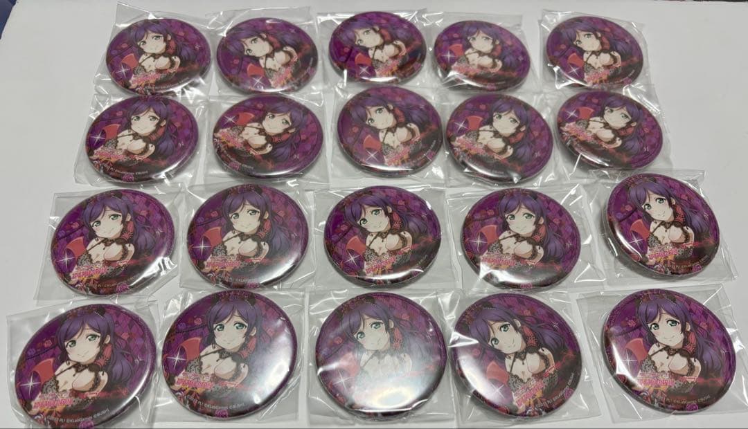 ラブライブ 東條希 小悪魔 缶バッジ 20個 ①