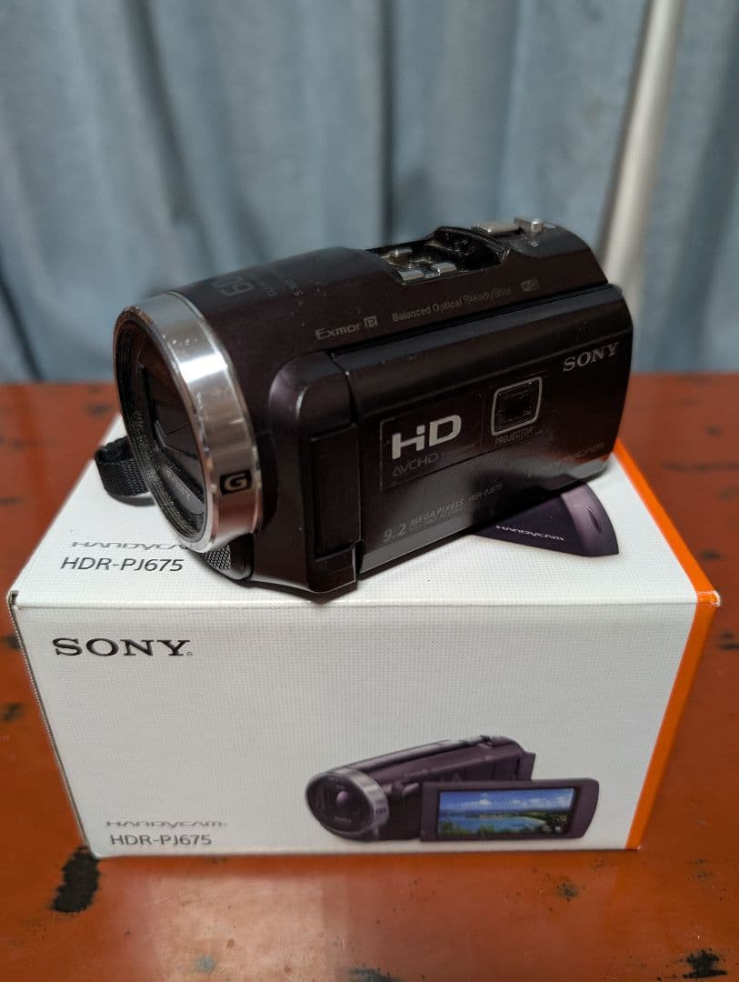 【ジャンク品】SONY HDR-PJ675 ビデオカメラ本体