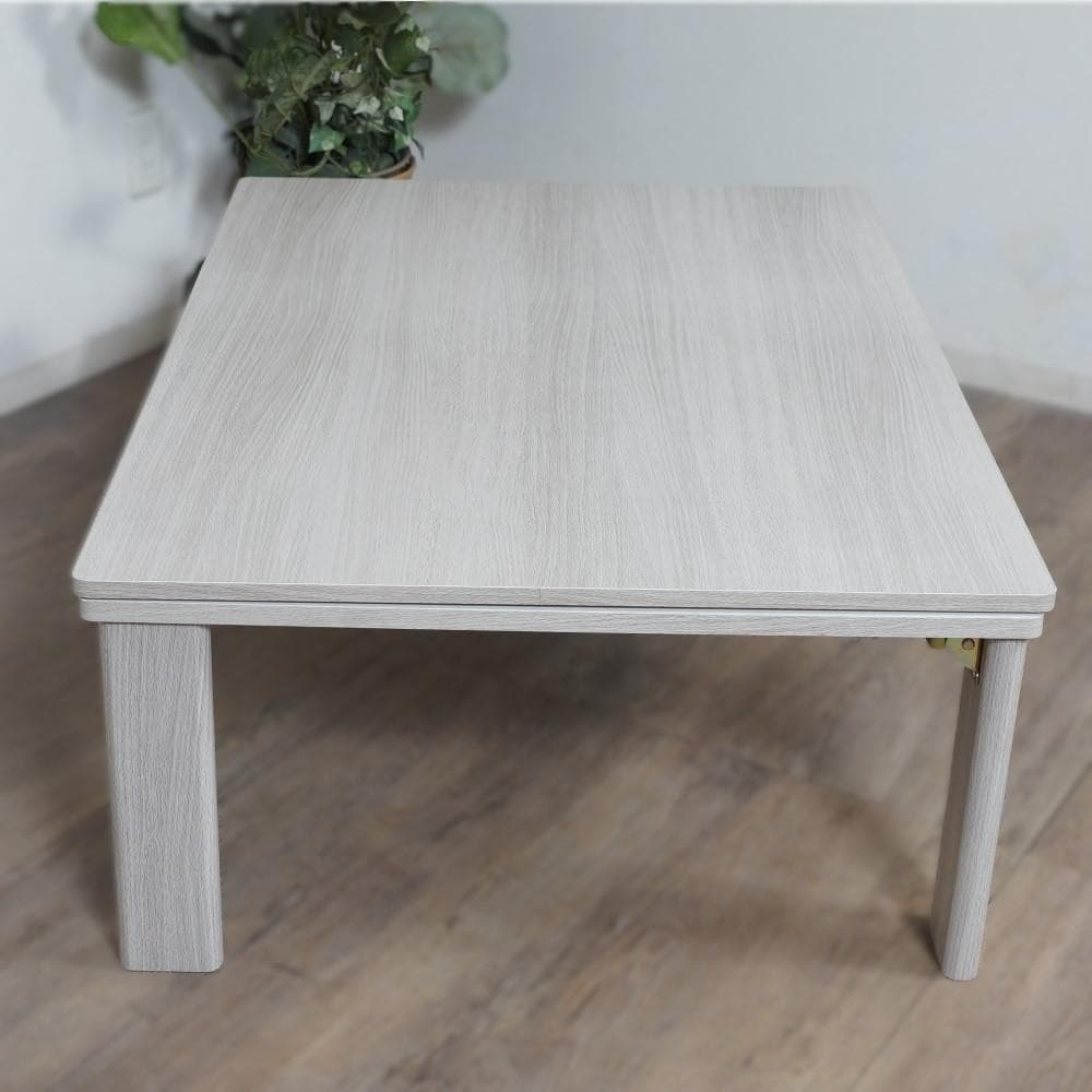 ◆訳あり画像あり◆【新品】カジュアルこたつ　天板リバーシブル　折れ脚 長方形