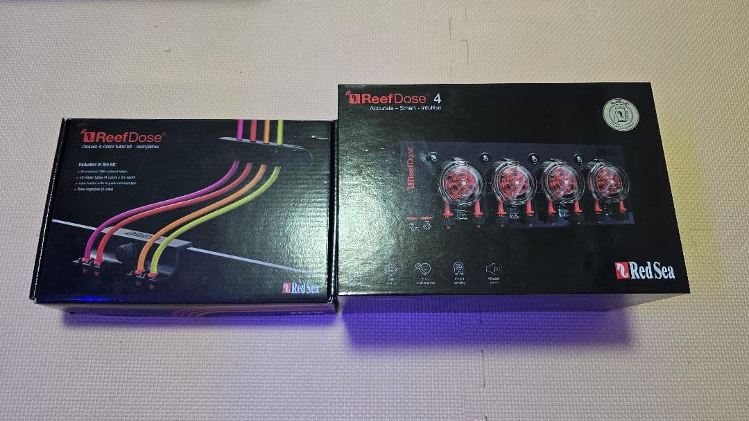 Red Sea ReefDose4　ドーシングポンプ、チューブセット
