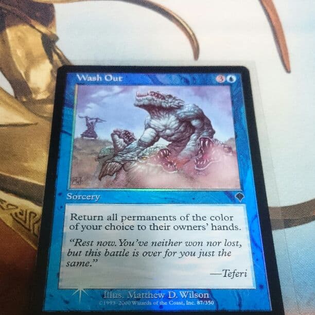 マジックザギャザリング 洗い流し 英語版 foil
