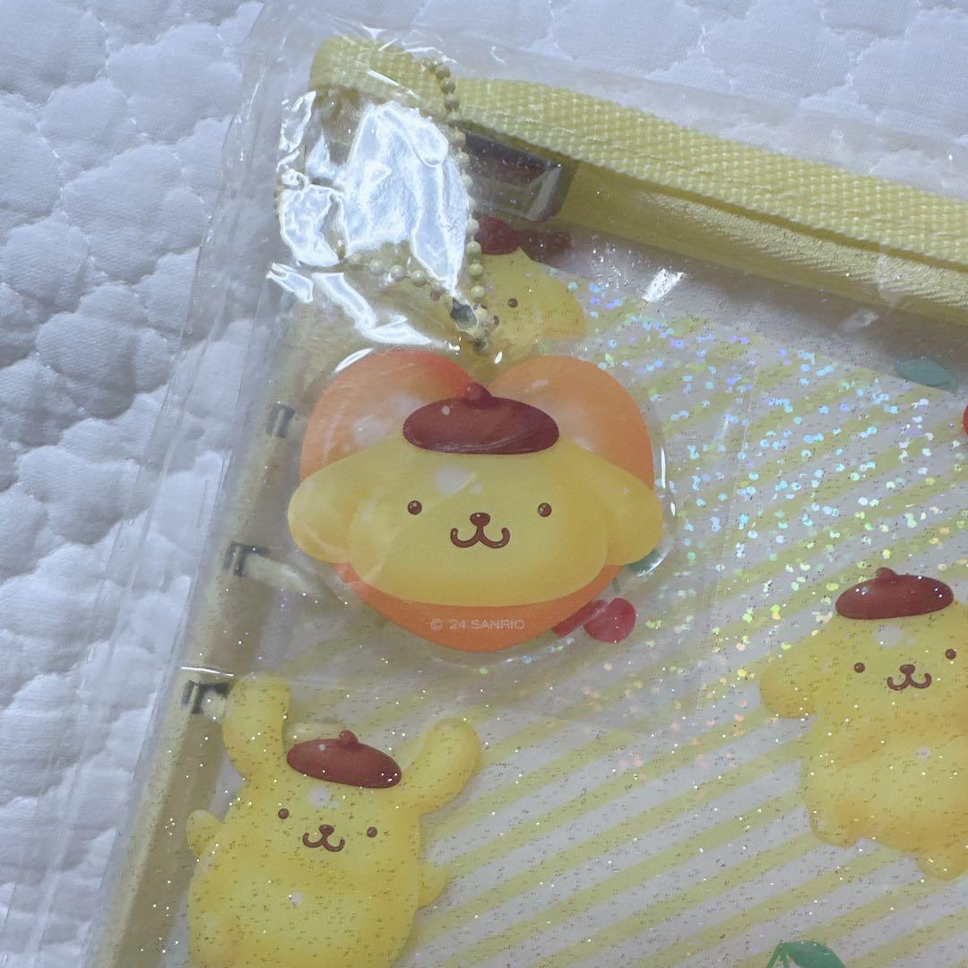 サンリオ❣️激レア　ポムポムプリン　クリアバインダー　シール帳
