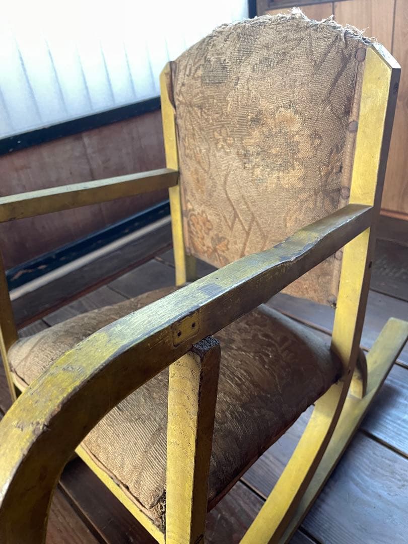 アンティーク　ドールチェア　ロッキングチェア