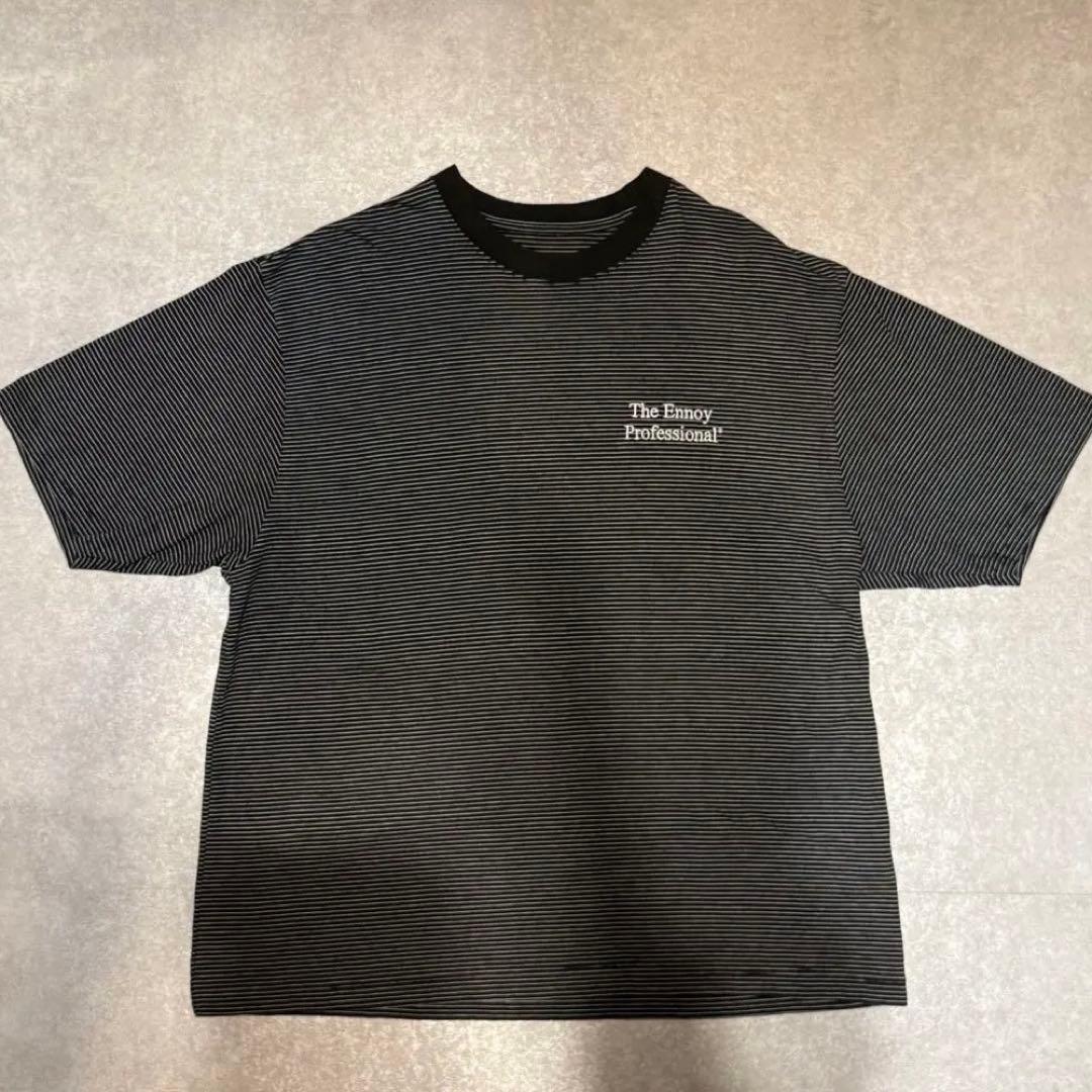ennoy ボーダーTシャツ