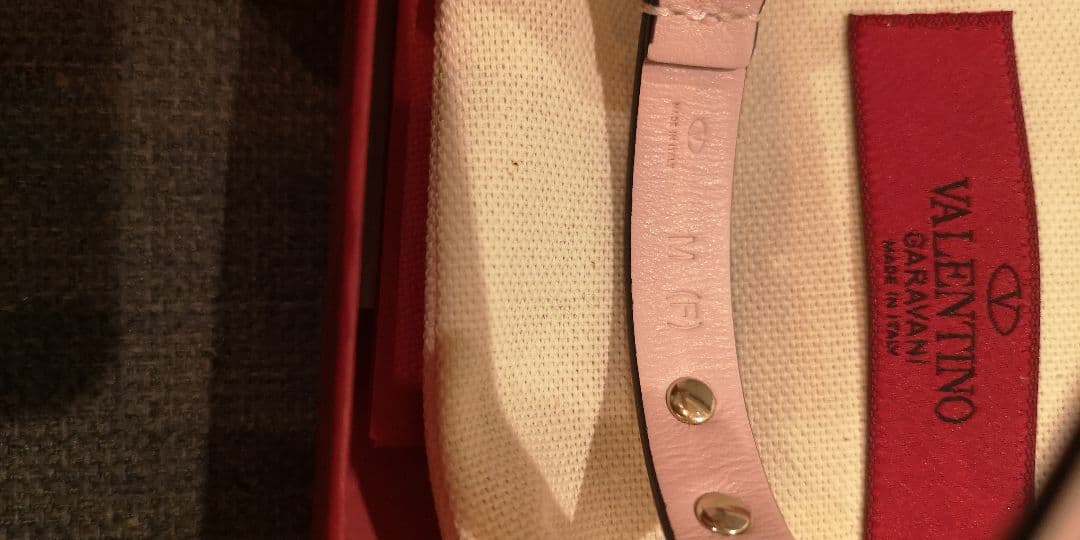 ヴァレンティノ VALENTINO スタッズ首輪 リード セット M 新品