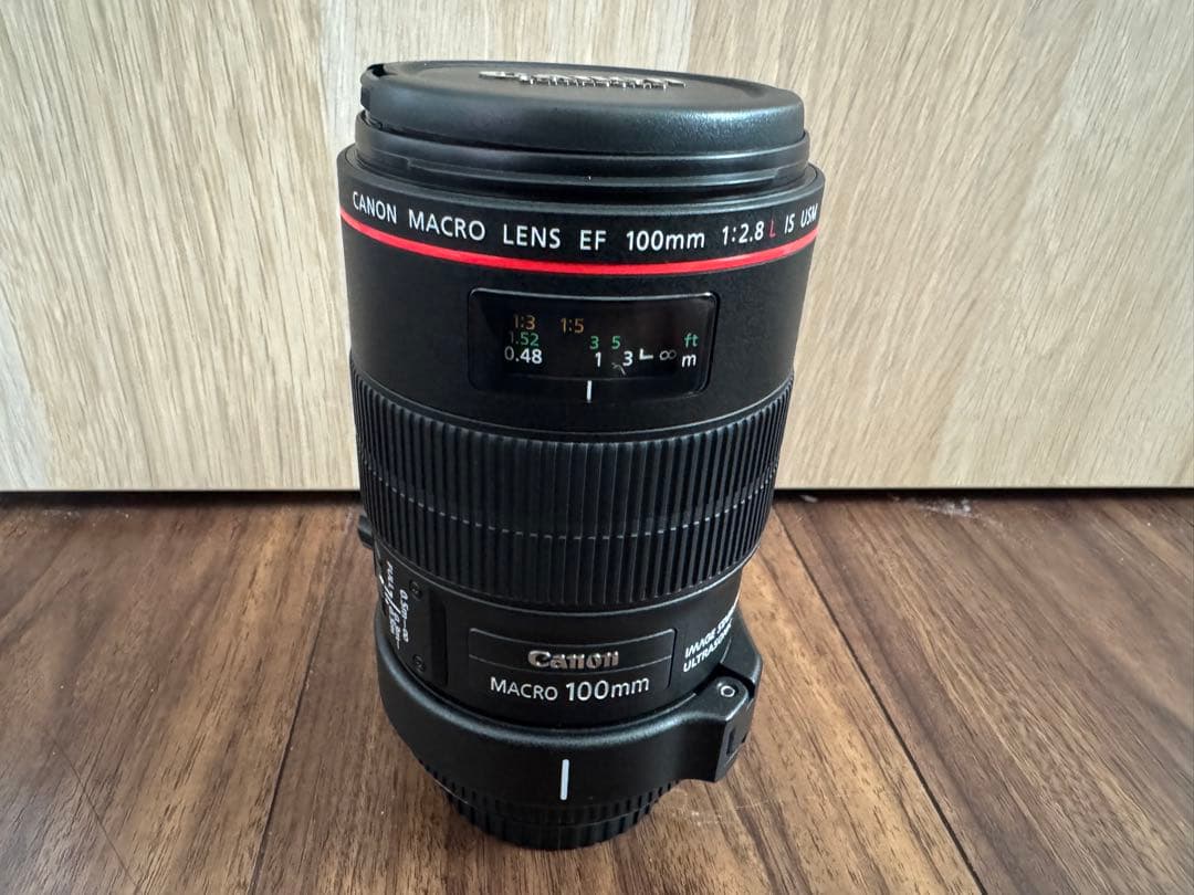 美品 EF 100mm F2.8L MACRO IS USM + オマケ