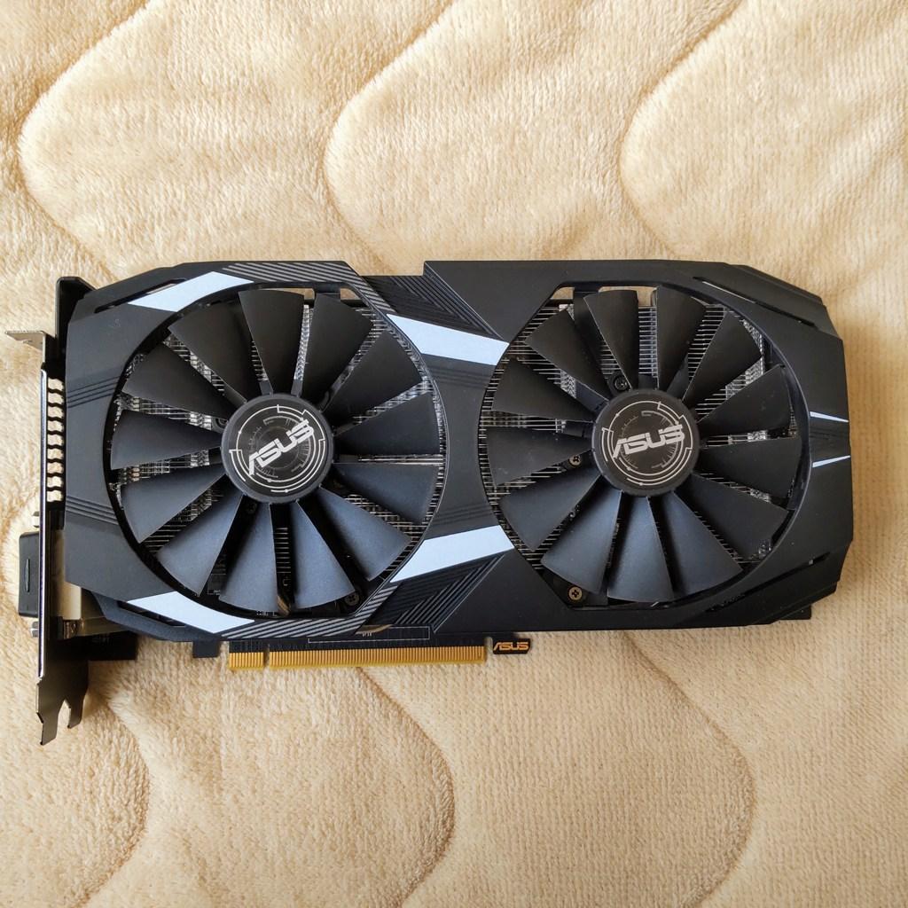 グラフィックボード・グラボ・ビデオカード ASUS RADEON DUAL RX580 08G
