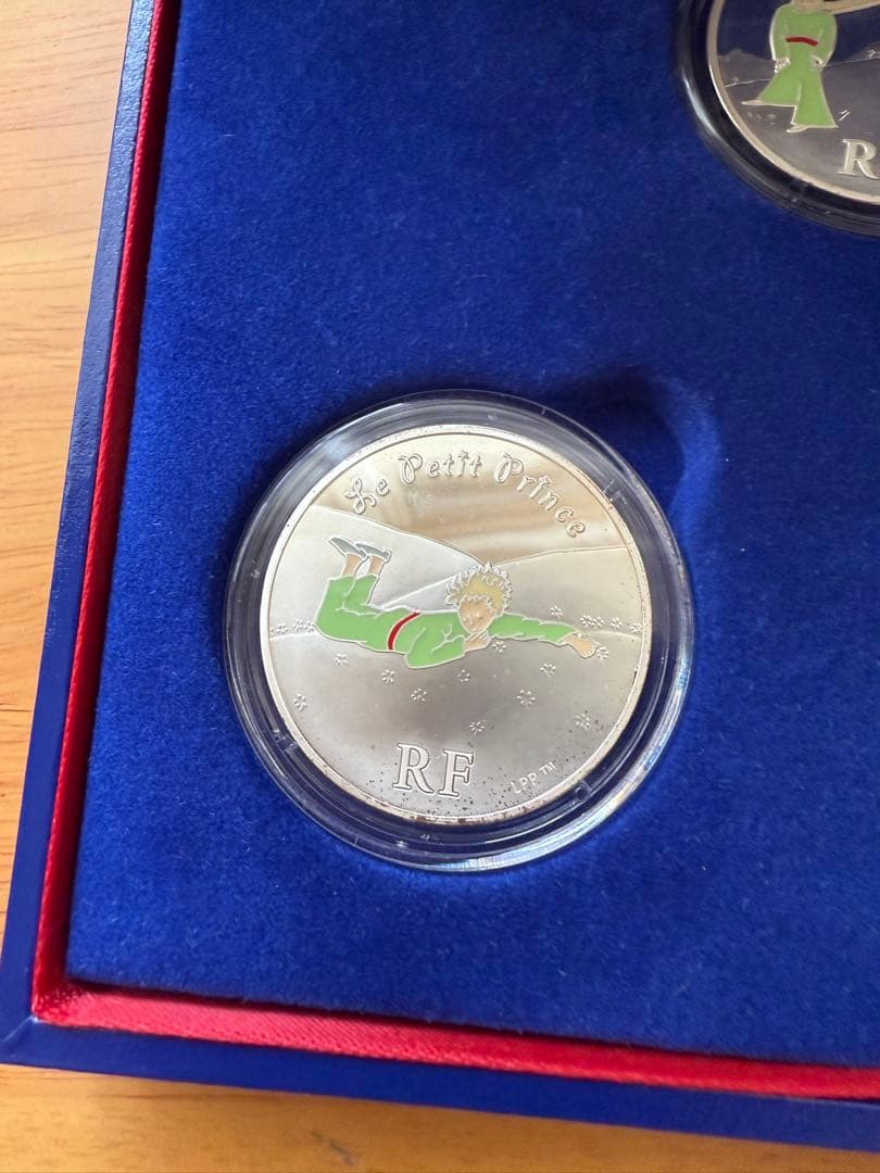 n*a様 星の王子様　60周年記念　プルーフ銀貨３種セット　星の王子さま　