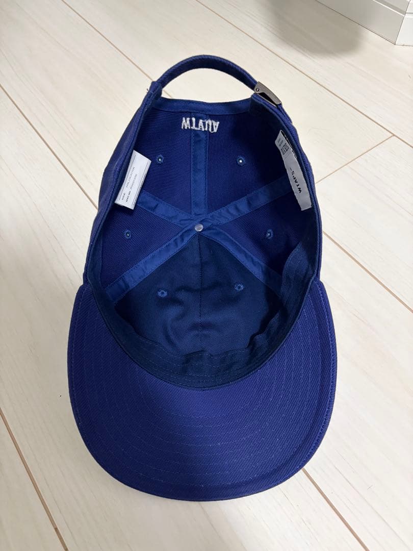 帽子 WTAPS CAP COTTON TWILL BLUE