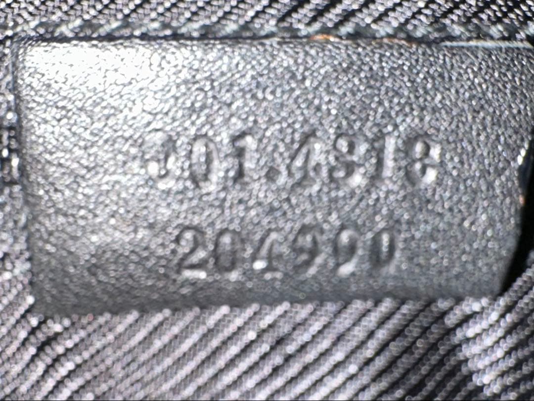 GUCCI グッチ ショルダーバッグ GGキャンバス ブラック 正規品