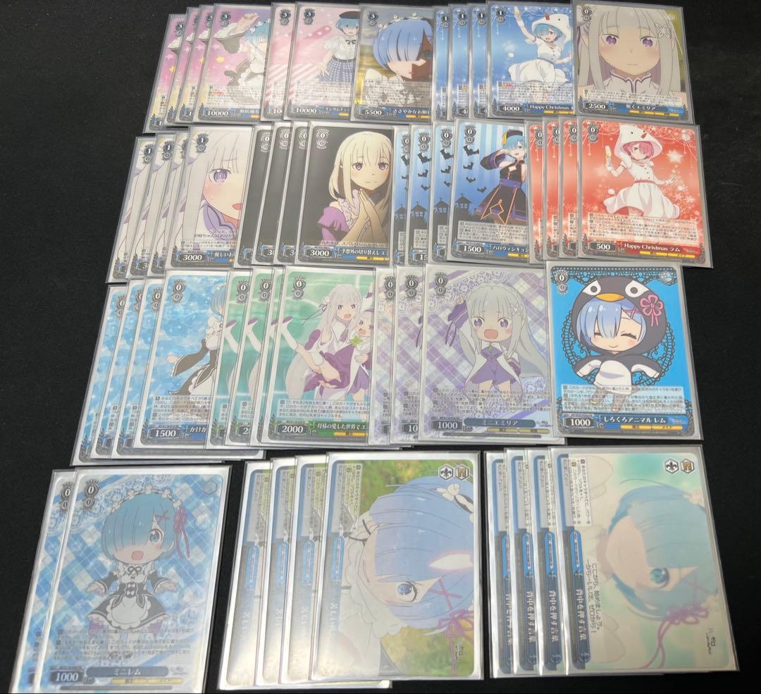 リゼロ8門デッキ　8宝等予備パーツ付き