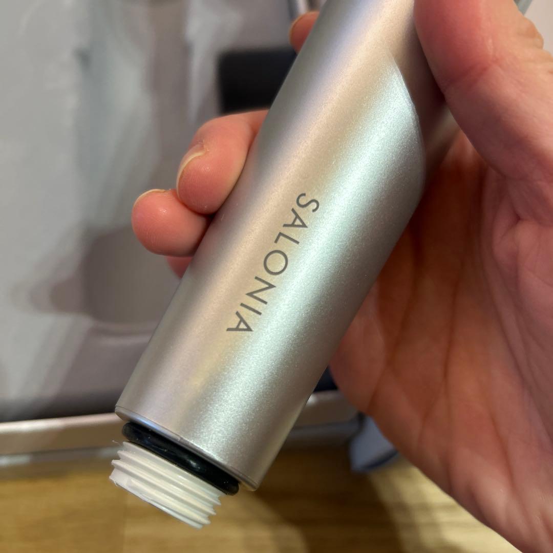 1回のみ使用＊SALONIA ファインバブル シャワーヘッド シルバー