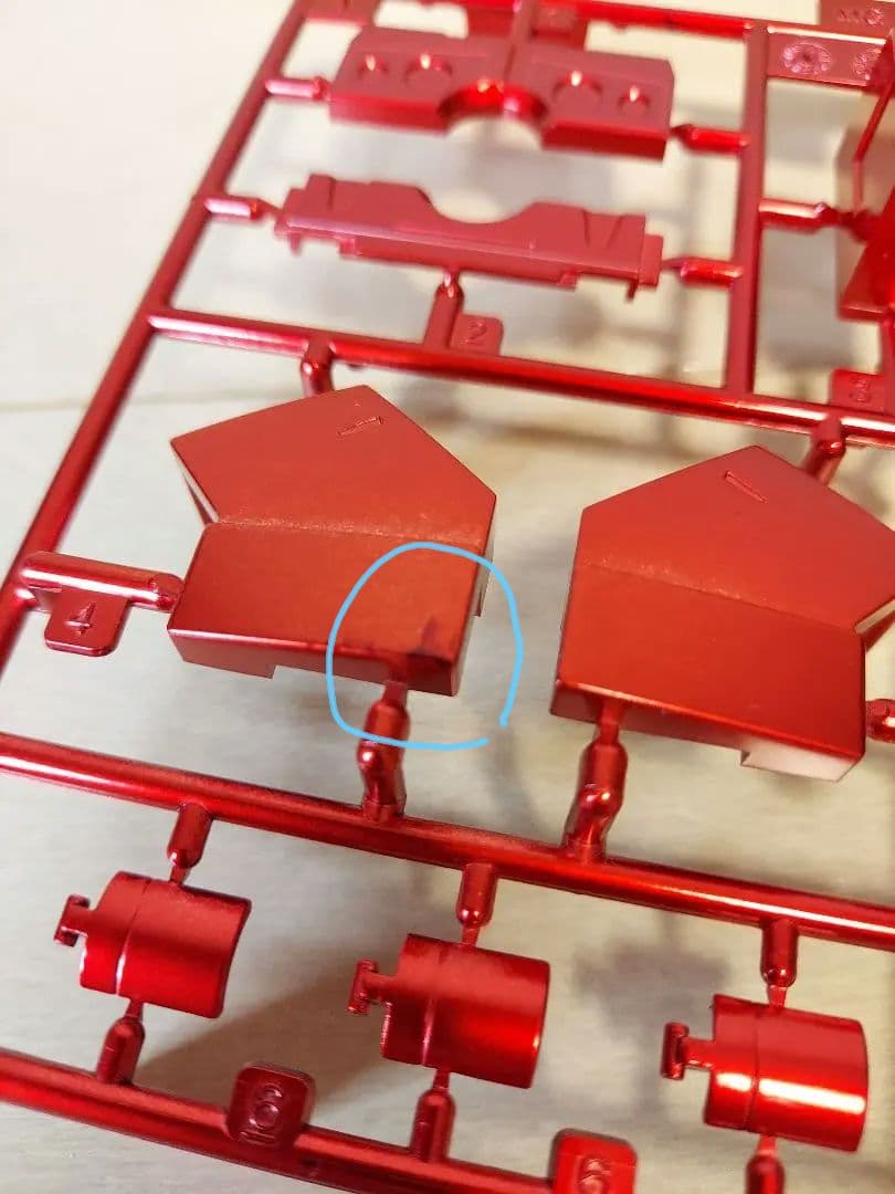 MG MSN-04 サザビー メタリックコーティングバージョン