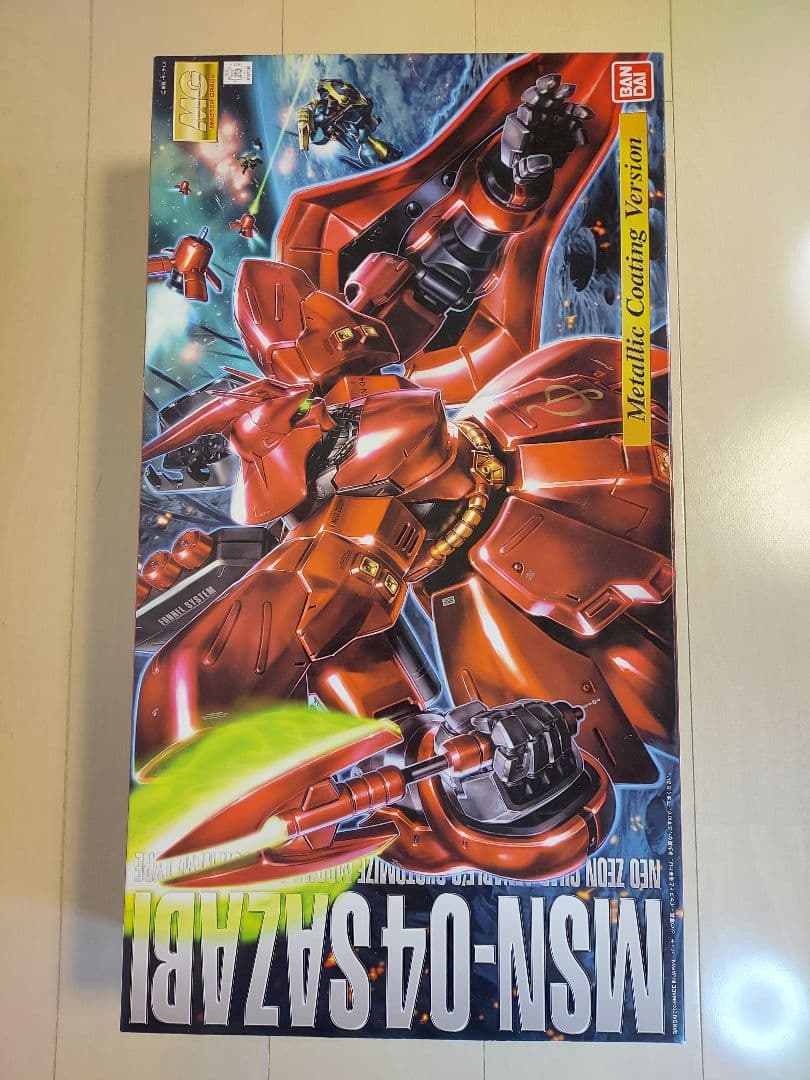 MG MSN-04 サザビー メタリックコーティングバージョン