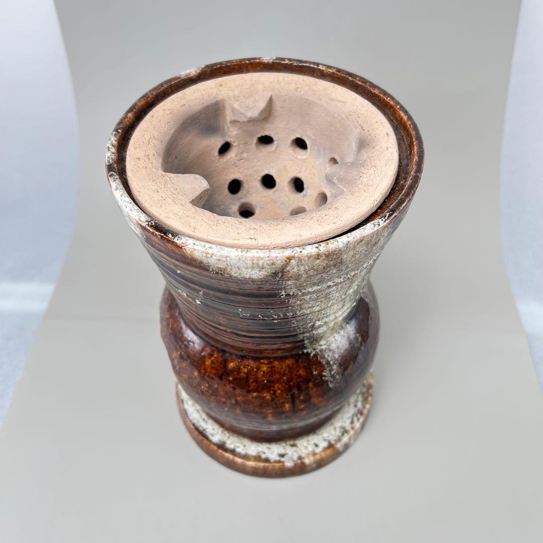 涼炉 小豆島 神懸焼 室井香悦 造 涼爐 茶道具 煎茶道具