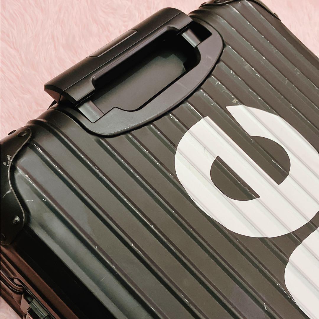 supreme RIMOWA コラボ キャリーケース 45L ブラック